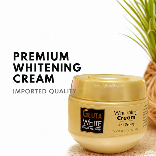 Gluta White Whitening Cream 275ml – Age-Defying Brightening Formula with Glutathione & Collagen