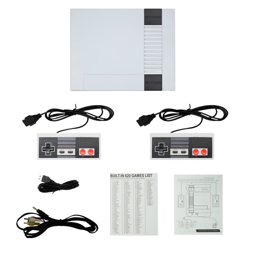 Mini Retro Game Console with Hundreds of Games- USB Powered