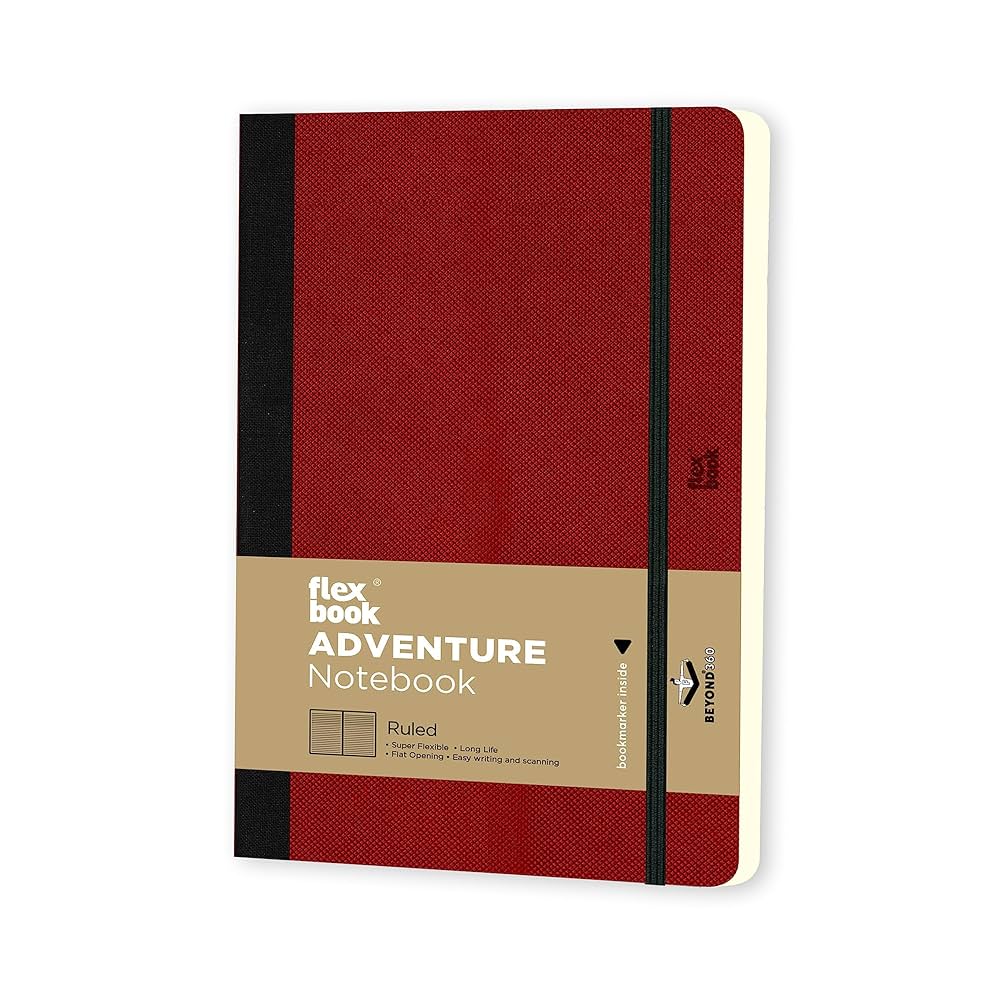 FLEXBOOK Notebook Adventure – Lined Journal 13×21 cm (Model 21.0008)