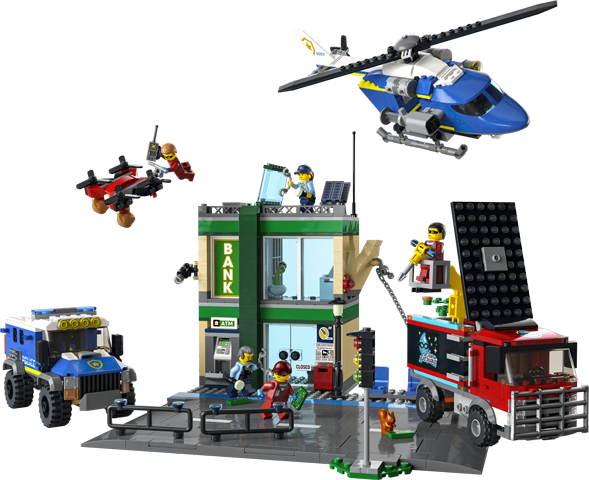 LEGO 60317 Police Chase At The Bank | 5702017161921 | BRICKshop - LEGO en DUPLO spe