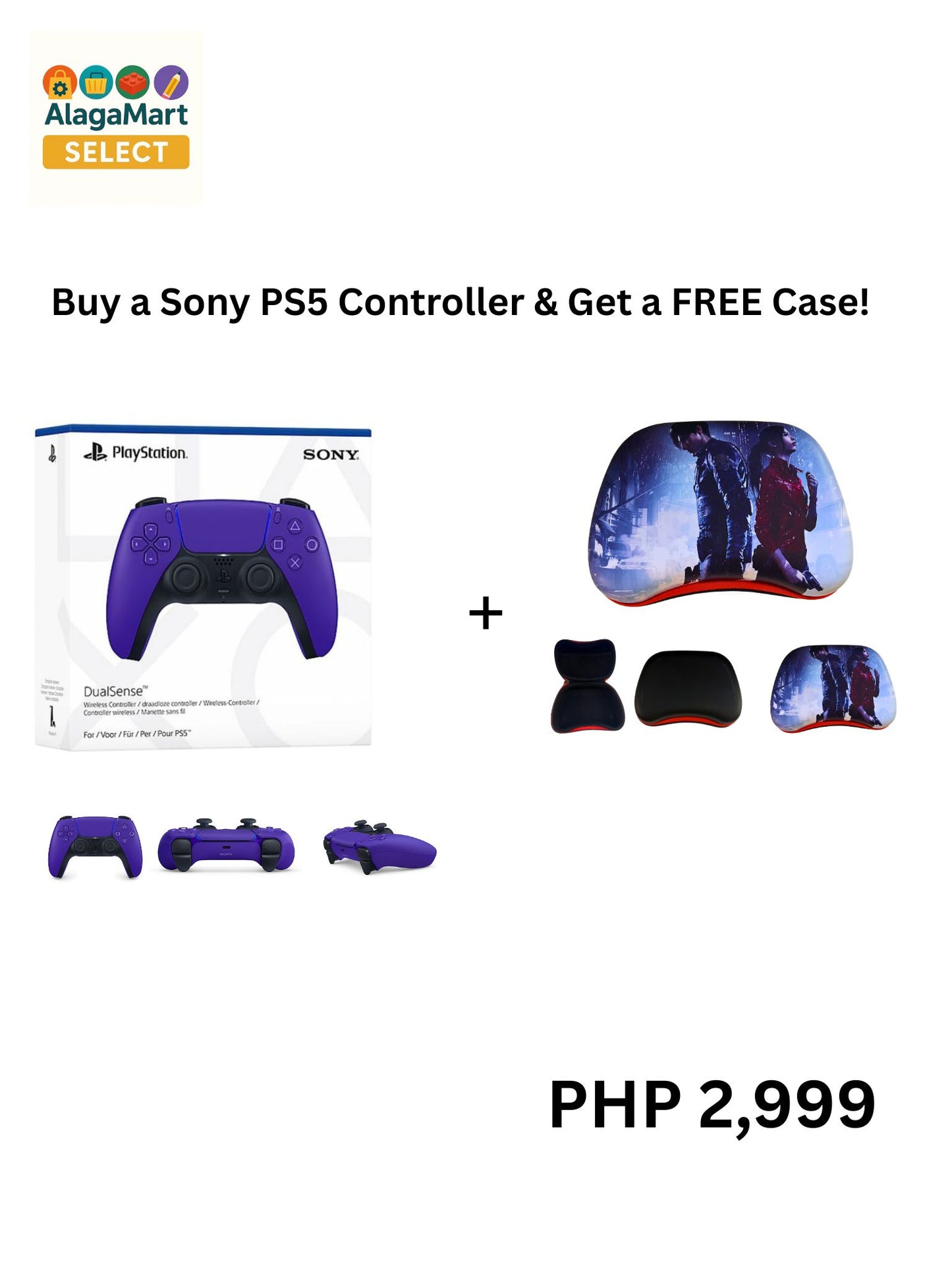 PS5 DualSense Wireless Controller Galactic Purple