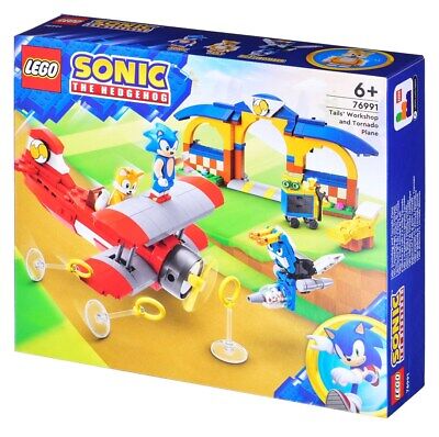 LEGO Sonic - Tails' workshop and Tornado plane
