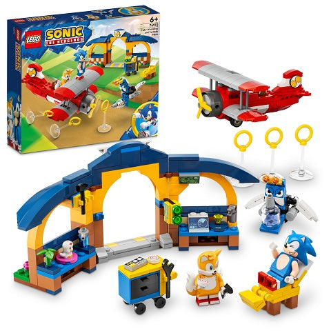 LEGO Sonic - Tails' workshop and Tornado plane
