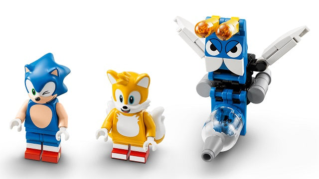 LEGO Sonic - Tails' workshop and Tornado plane